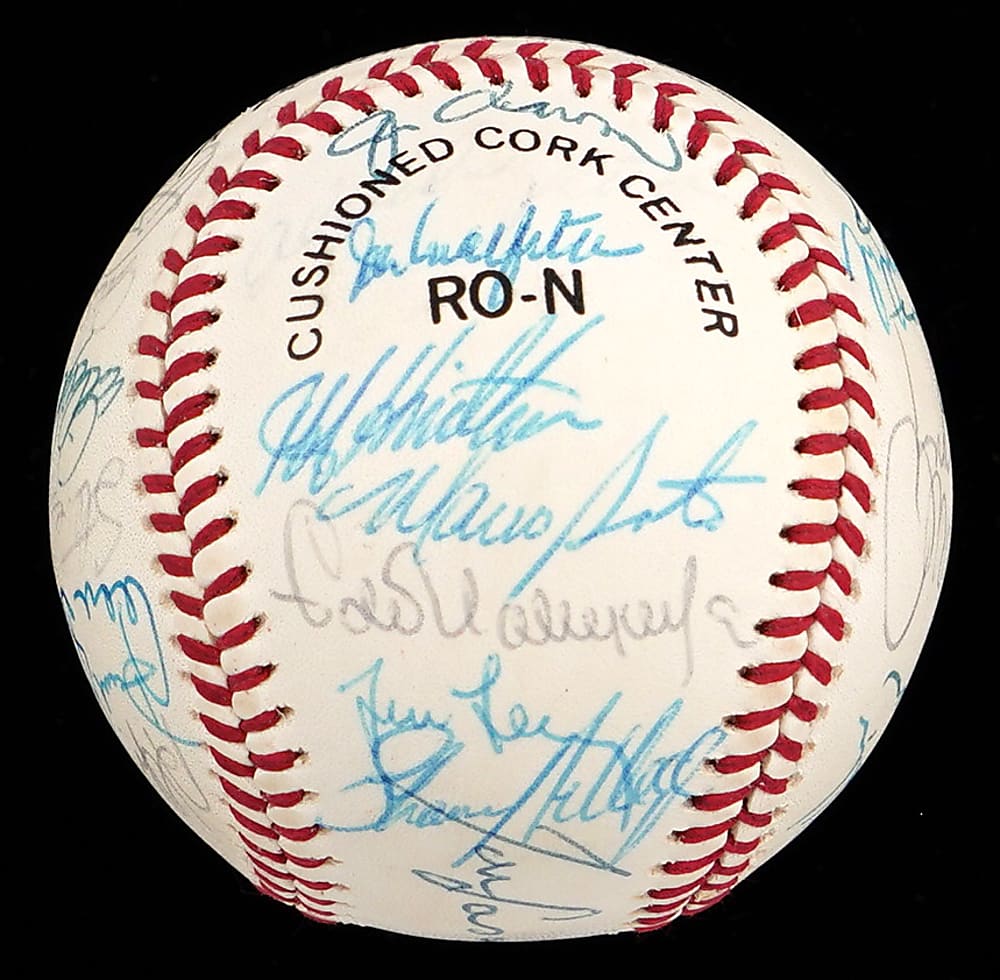 1988 World Champions Los Angeles Dodgers Team-Signed ONL/Giamatti Baseball with (31) Signatures Including Lasorda, Hershiser, Sutton, Gibson & Valenzuela