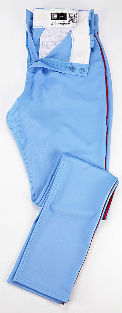 2023 Adam Wainwright St. Louis Cardinals Blue Alternate Game-Used Pants - MLB Holo
