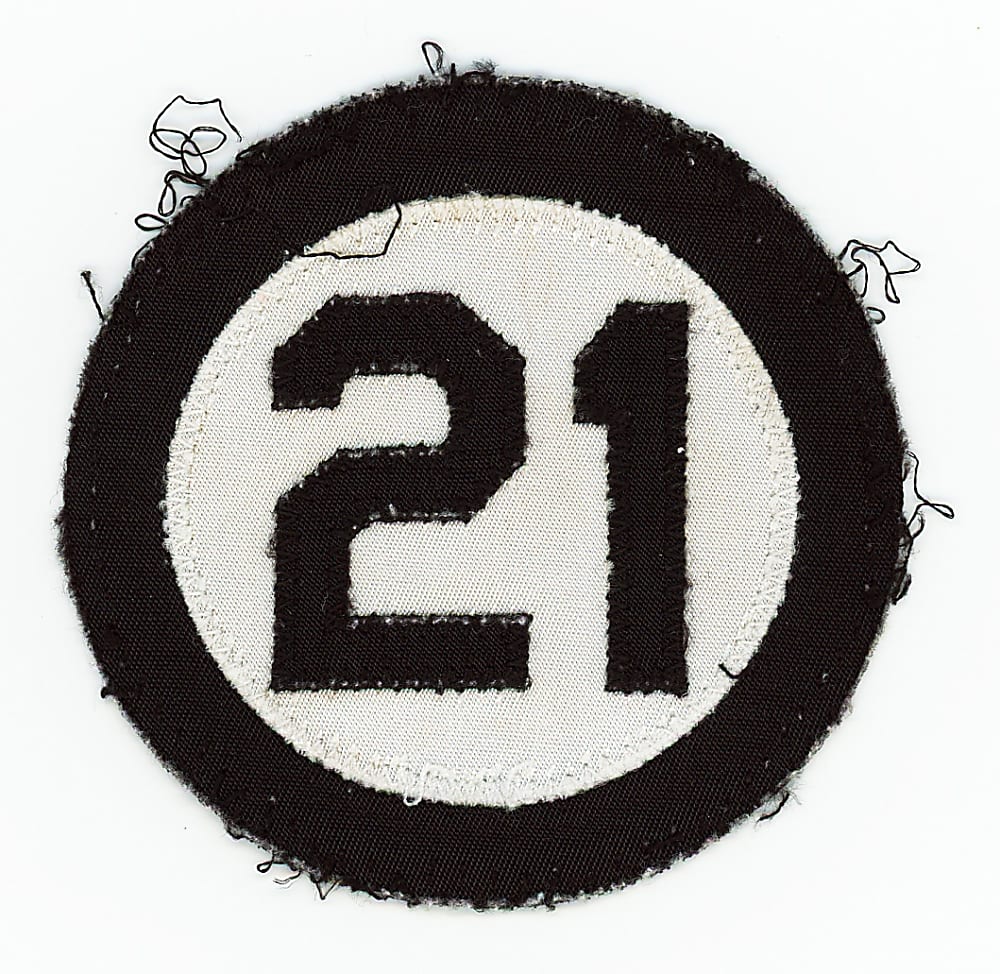 1973 Pittsburgh Pirates Roberto Clemente Memorial Patch