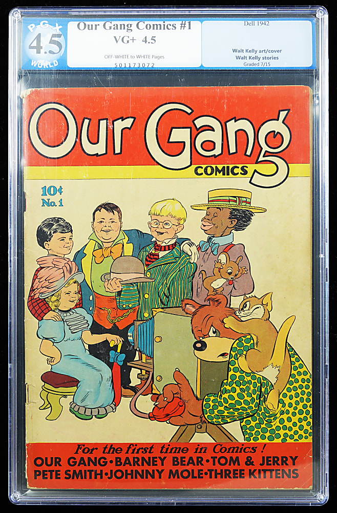 1942 Dell Our Gang Comics #1 - PGX VG+ 4.5