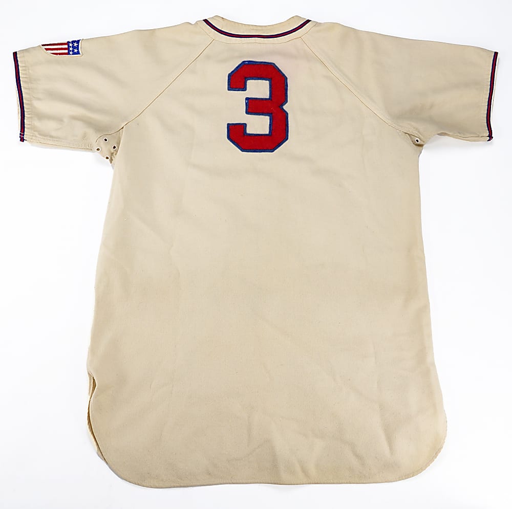 1943 Elbie Fletcher Pittsburgh Pirates Home Game-Used Jersey and Pants with Phil Wood LOA - Extremely Rare Style