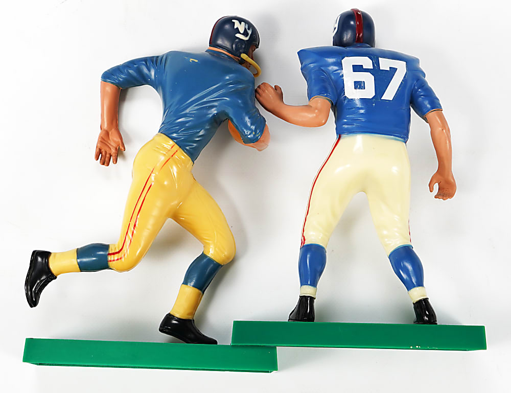 1959-1963 Hartland New York Giants Football Statue Set (2)