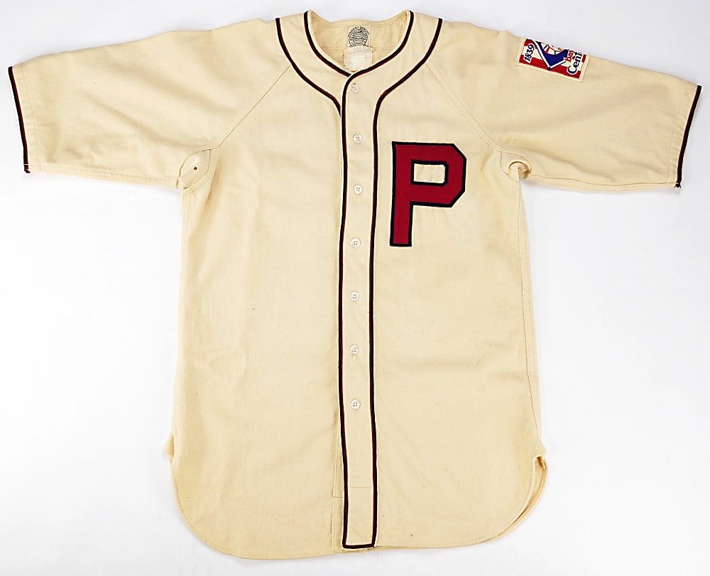 1939 Philadelphia Phillies Game-Ready Quality Salesman's Sample Home Jersey with Phil Wood LOA - Extremely Rare