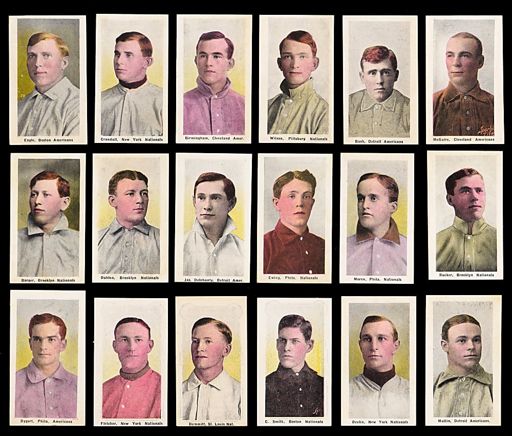 1910-1911 M116 Sporting Life Partial Set (146) with (23) Type 3 Backs