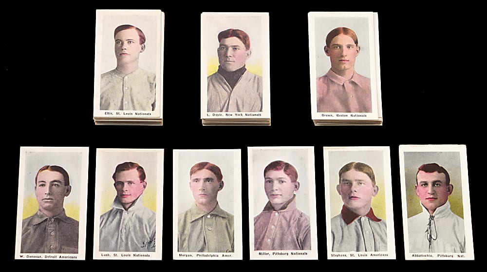 1910-1911 M116 Sporting Life Partial Set (146) with (23) Type 3 Backs