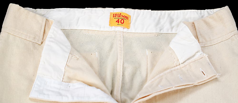 1950s Chicago Cubs #11 Salesman's Sample Jersey & Pants Ensemble with Phil Wood LOA - Superb Condition
