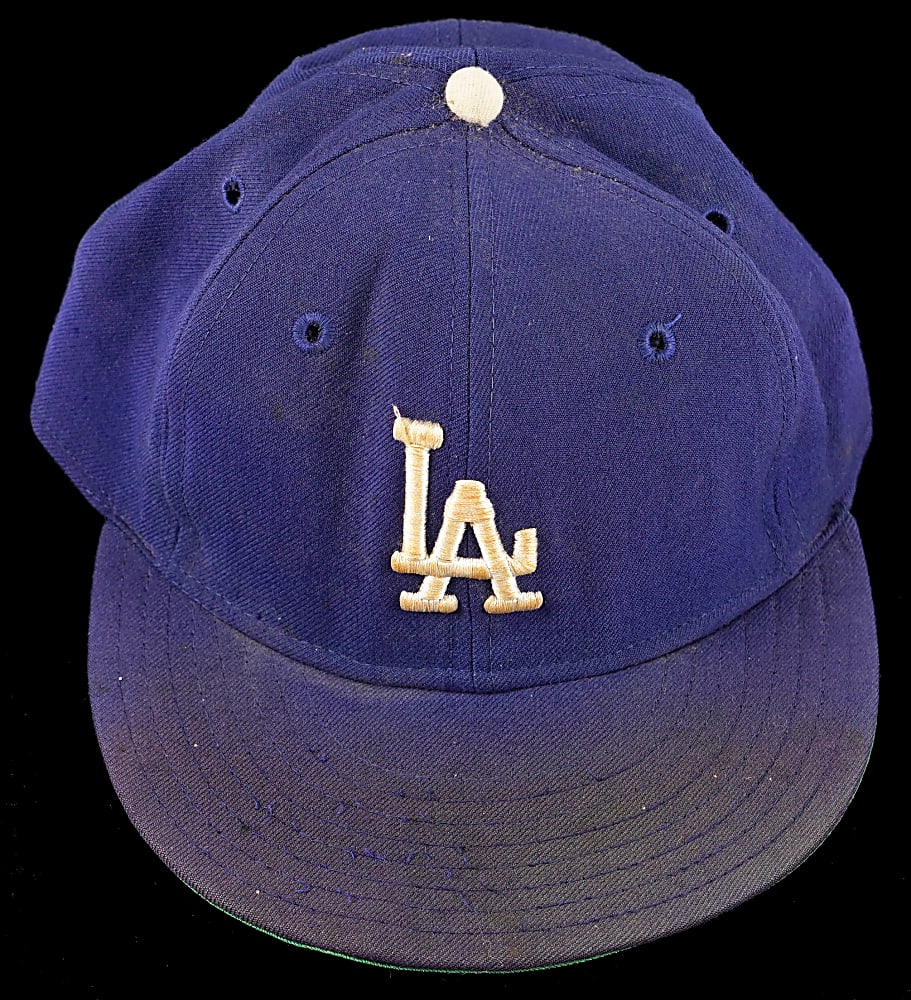 1980s Steve Howe Signed Los Angeles Dodgers Cap with Game-Use Attribution - Phil Wood LOA