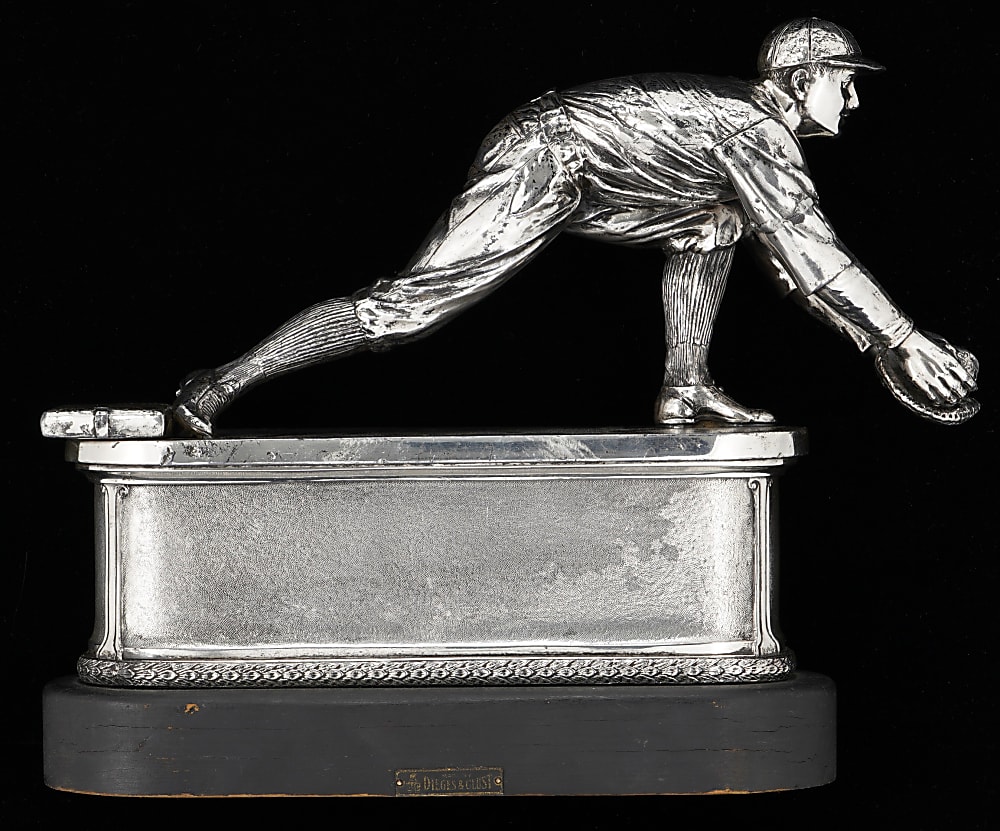 1920s Spalding First Baseman Figural Trophy