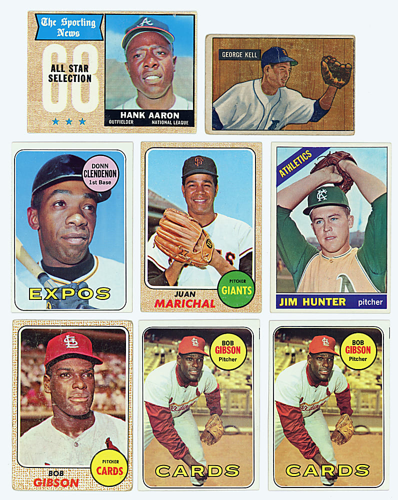 1951-1969 Baseball Shoebox Collection (637) with Several Hall of Famers & Stars