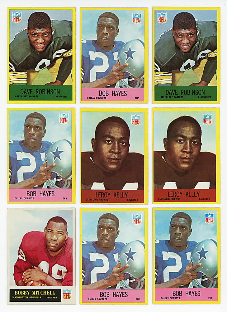 1964-1967 Philadelphia Football Collection (322) with 1967 Partial Set (147/198)