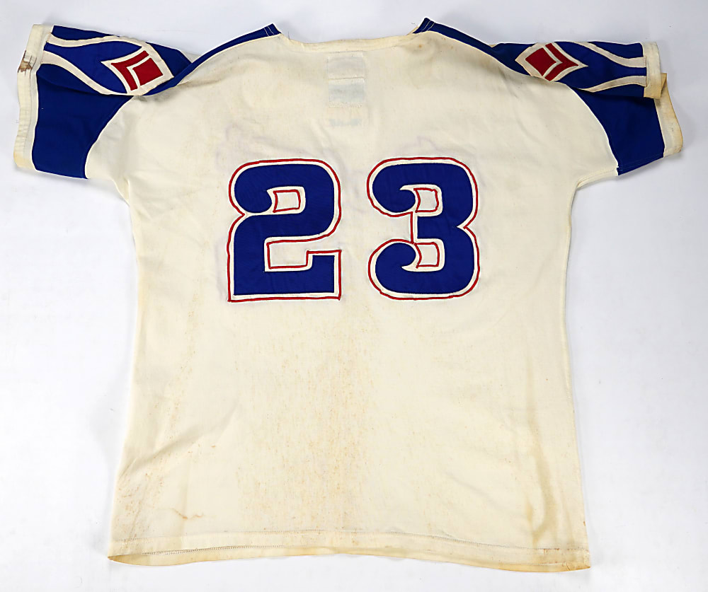 1972 Jim Nash Atlanta Braves Game-Used Home Jersey - First Year Pullover Style with Phil Wood LOA