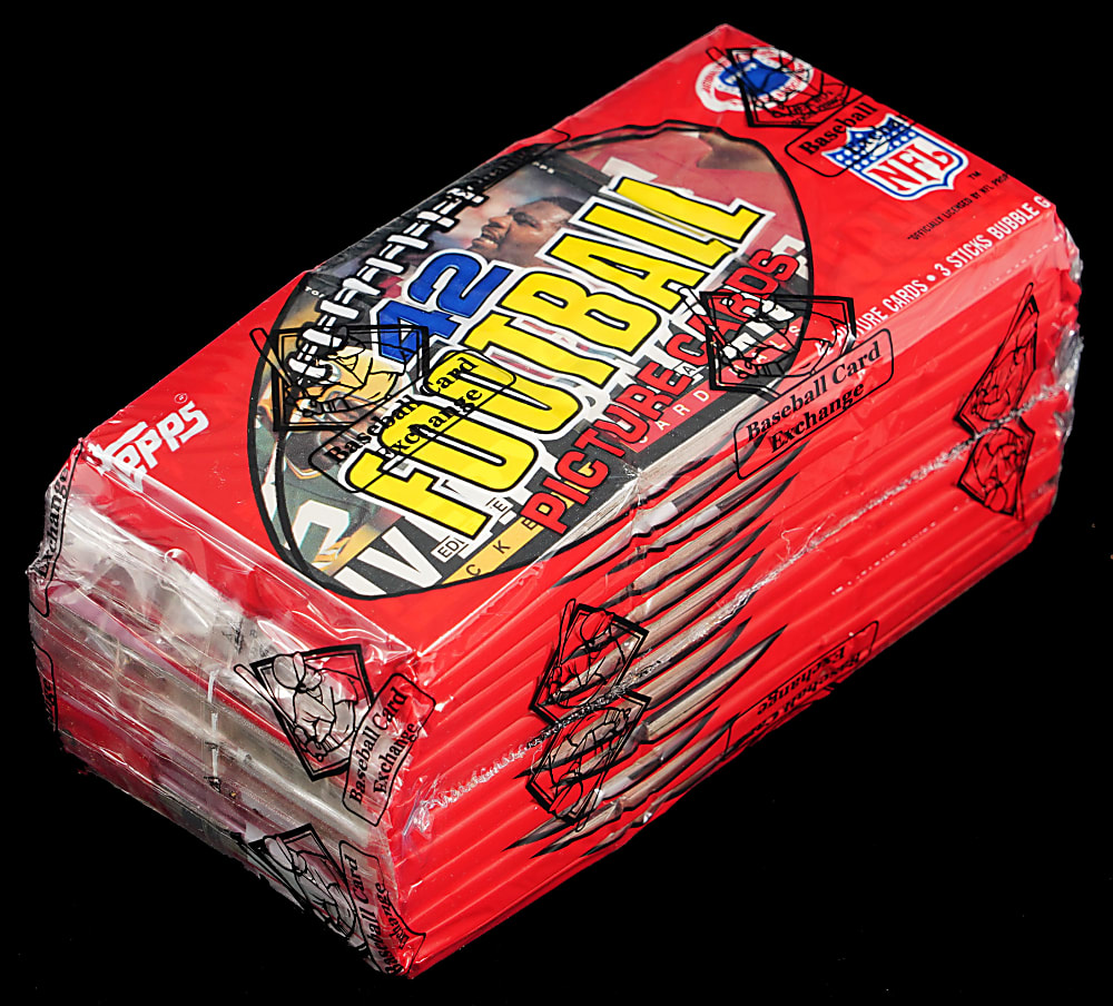 1985 Topps Football Unopened Grocery Rack Bundle (12) - BBCE