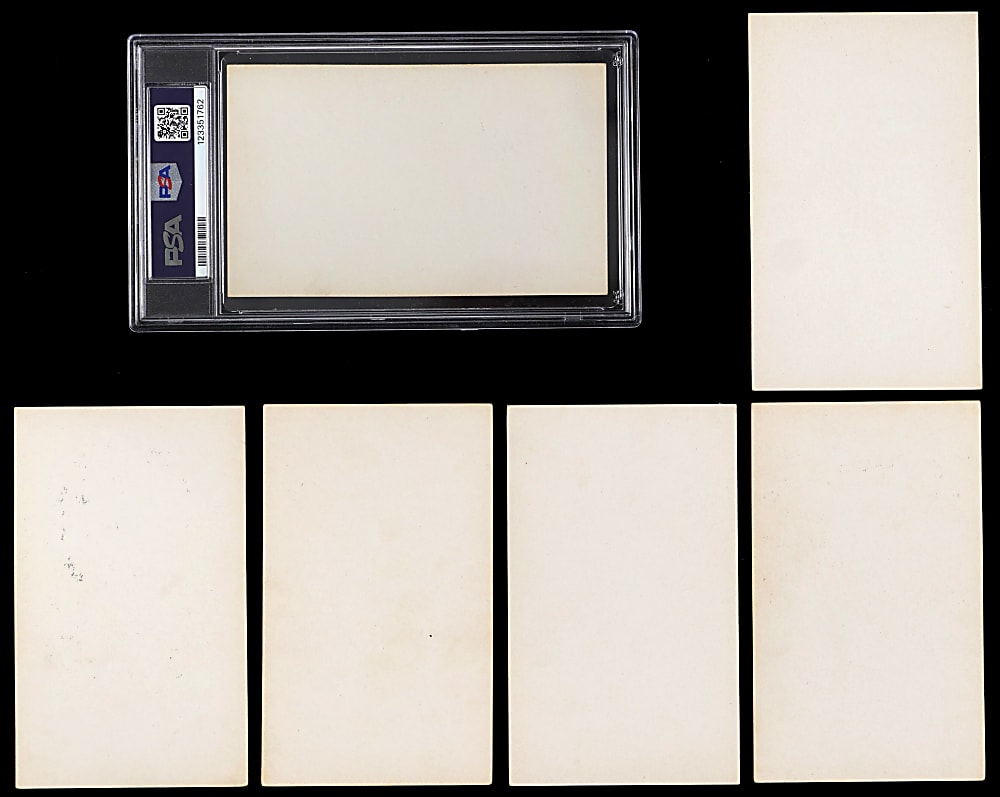1936 R313 National Chicle New York Yankees Collection (6) with PSA VG-EX 4 Joe DiMaggio Rookie