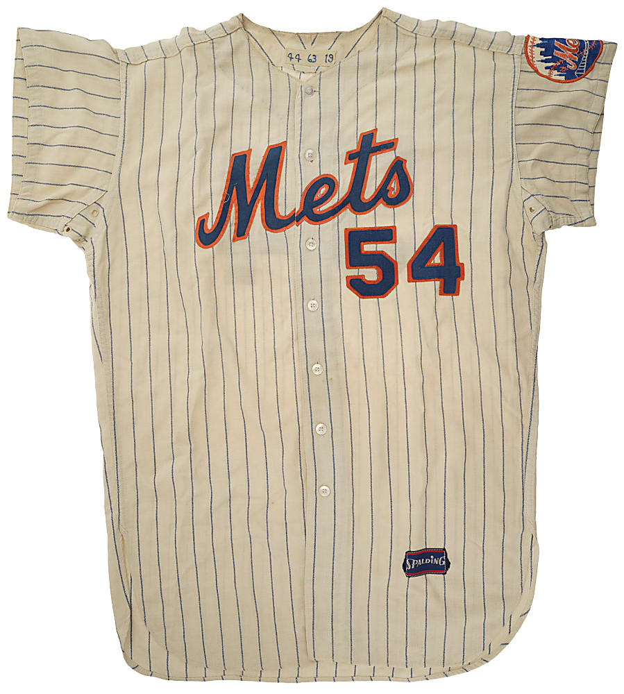 1963-1965 New York Mets Game-Issued Home Jersey and Cap
