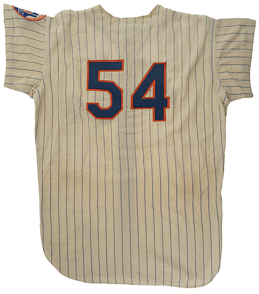 1963-1965 New York Mets Game-Issued Home Jersey and Cap