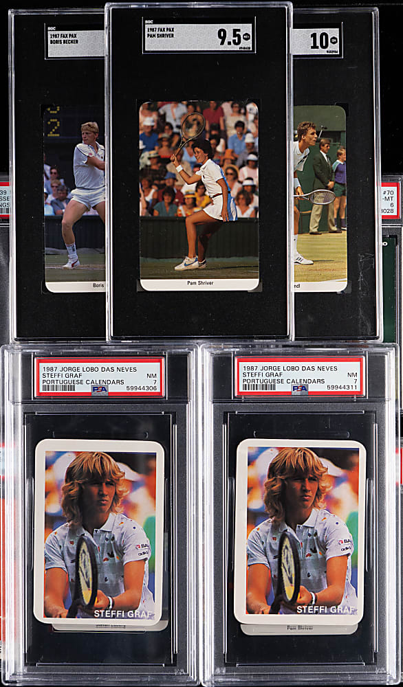 1929-2003 Multi-Sport Graded Legends (14) with Jack Dempsey & Jesse Owens