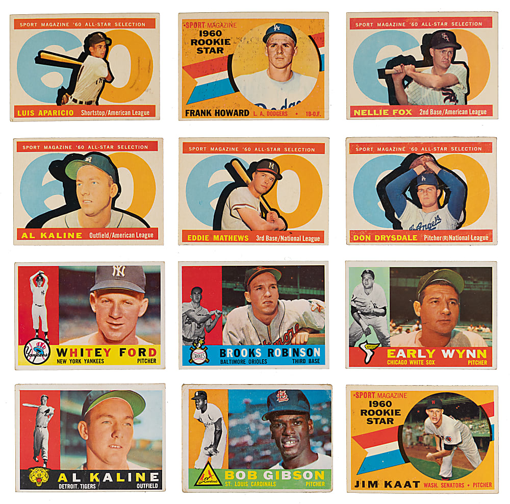 1960 Topps Complete Set (572)