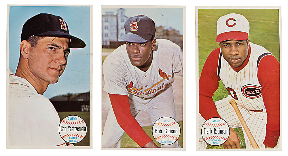 1964 Topps Giants Complete Set (60) with PSA EX-MT 6 Hank Aaron & Mickey Mantle