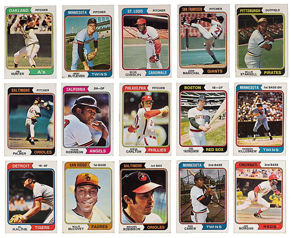 1974 Topps Complete Set (660)
