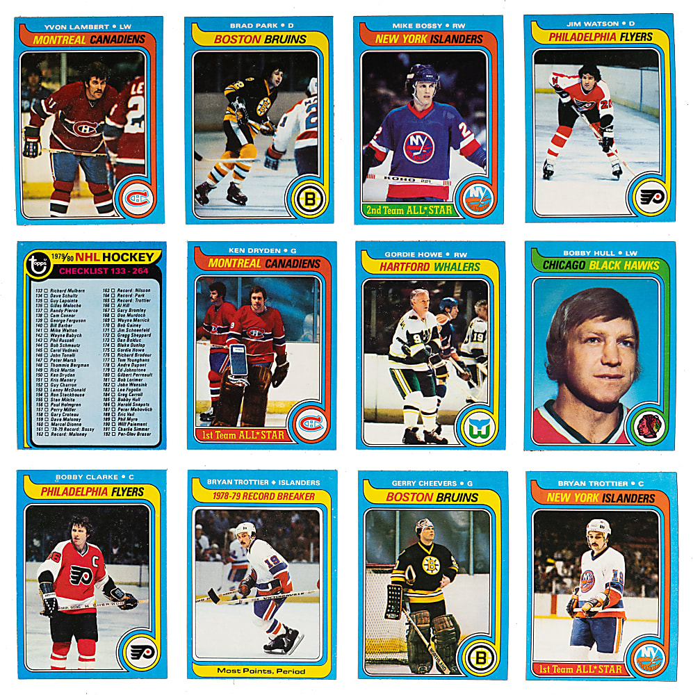 1979-1980 Topps Hockey Near Complete Set (262/264)