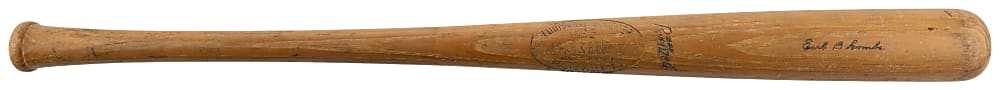 1961-1963 Earle Combs Post Career (1926-1935 Style) Professional Model Bat with PSA LOA