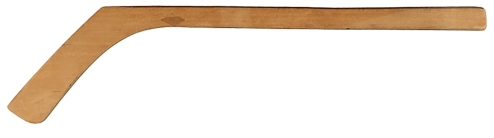 1944-1945 Boston Bruins Team-Signed Mini Hockey Stick with (17) Signatures Including Dit Clapper & Bill Cowley - Full JSA