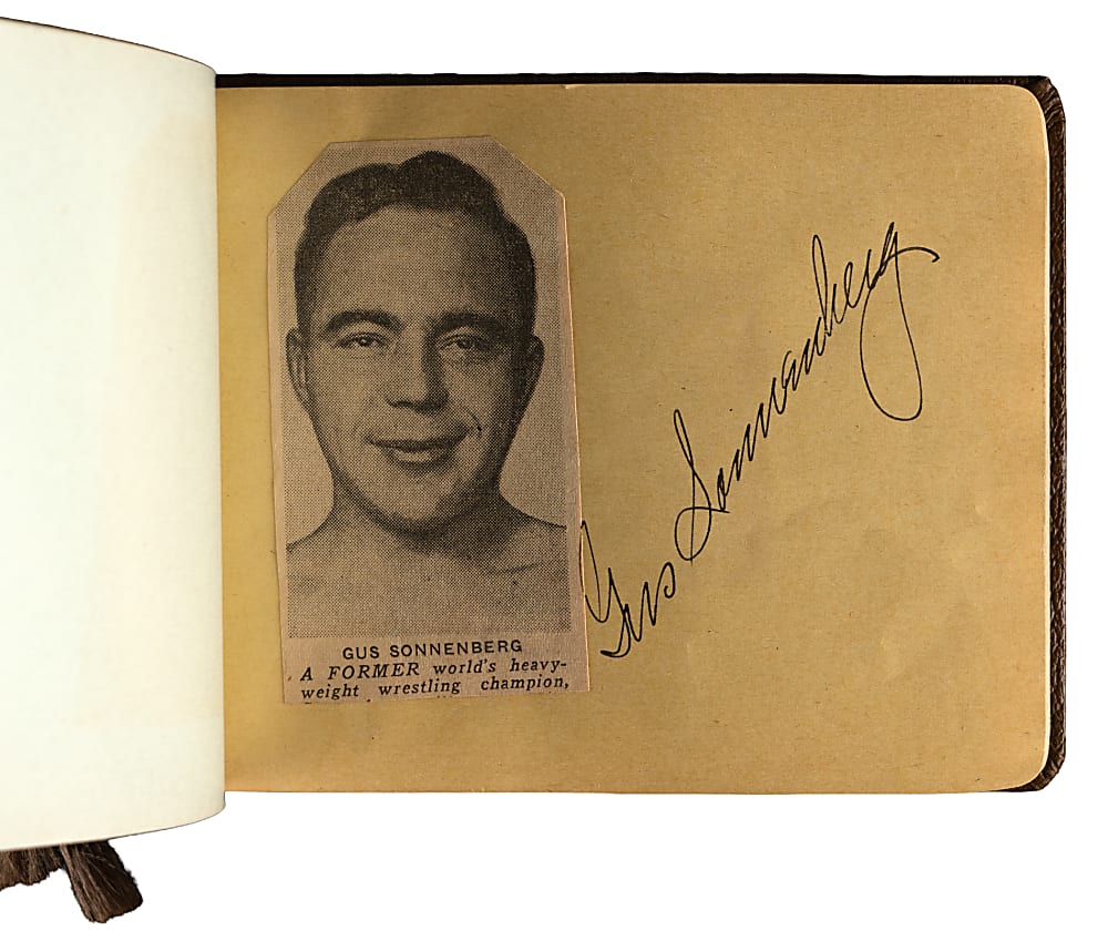 Jack Dempsey & Gene Tunney Collection (10) with (7) Dempsey or Tunney Autographs