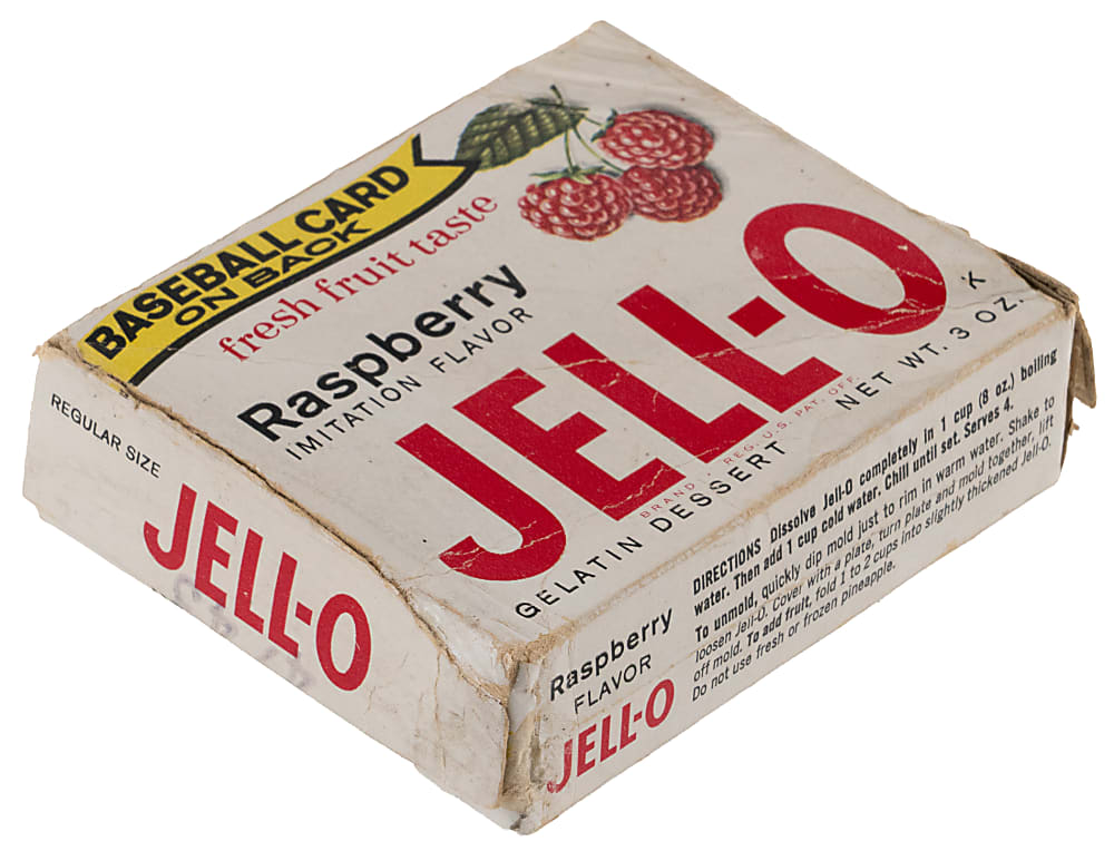 1963 Jell-O Original Complete Box with #139 Dick Groat