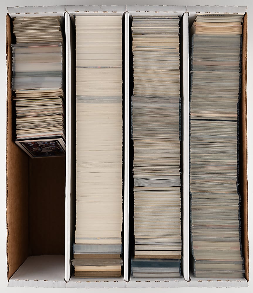 1980s-2000s Basketball & Hockey Singles Collection (5,200+) Loaded with (200+) Wayne Gretzky, (100+) Michael Jordan & Several 1990s Inserts