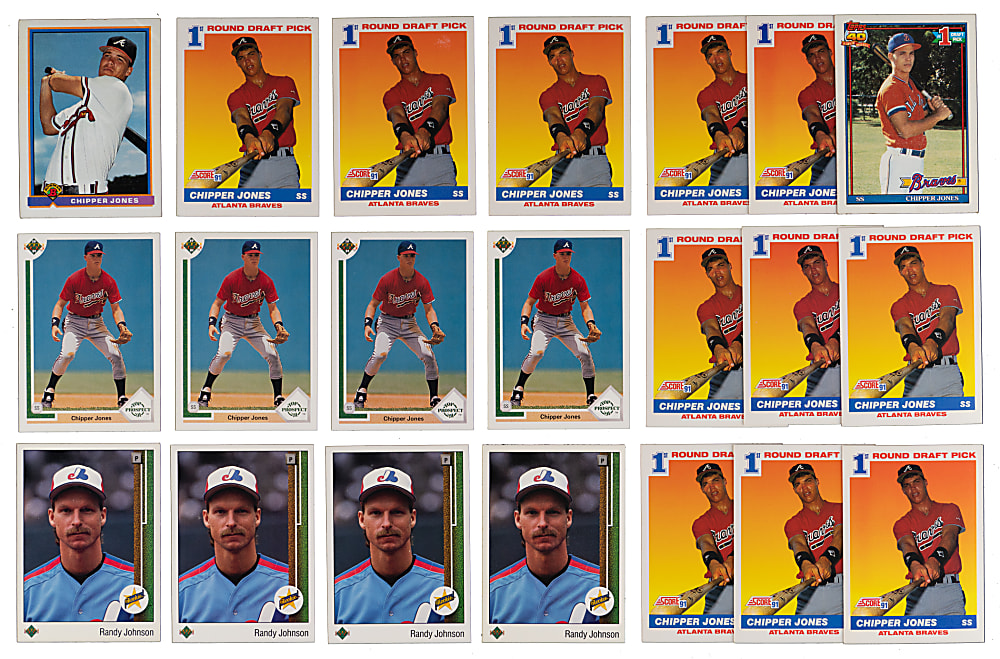 1980s-1990s Hall of Fame Singles Hoard (4,200+) with Rookies & Oddball
