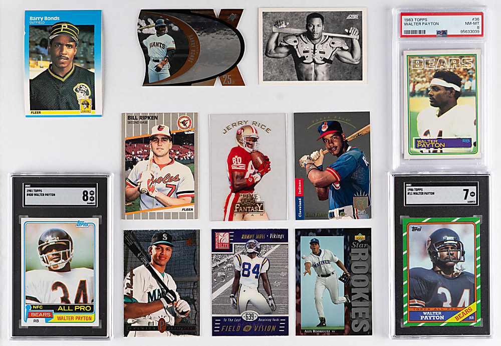 1980s-1990s Baseball & Football Collection (6,800+) with Numerous Superstar Blocks & Inserts