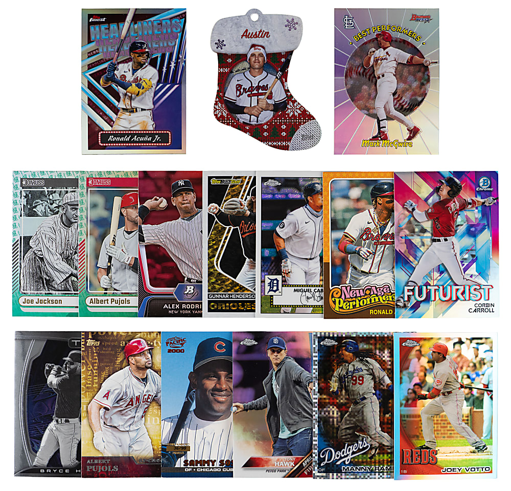Mostly Post-2020s Modern Baseball Insert Hoard (6,200+) with Numerous Superstars & Current Prospects - Loaded!