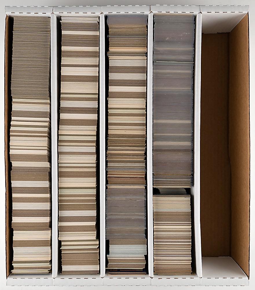 1980-1986 Baseball Singles Collection (8,500+) with (750+) Hall of Famers Including Rookies