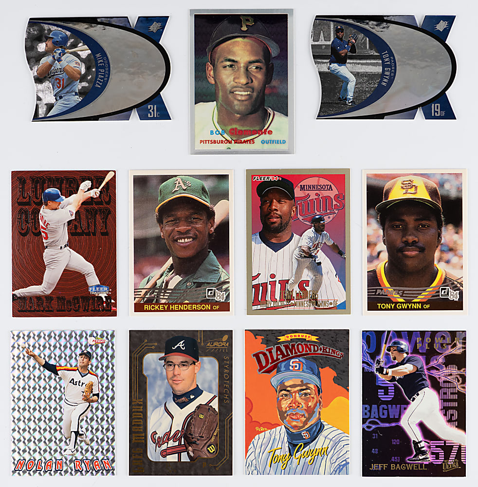 1990s Baseball Insert Collection (500+) with (300+) Hall of Famers Including Ken Griffey Jr.