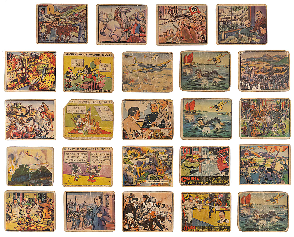 1930s-1942 Non-Sport Collection (388) with Several Horrors of War High Numbers