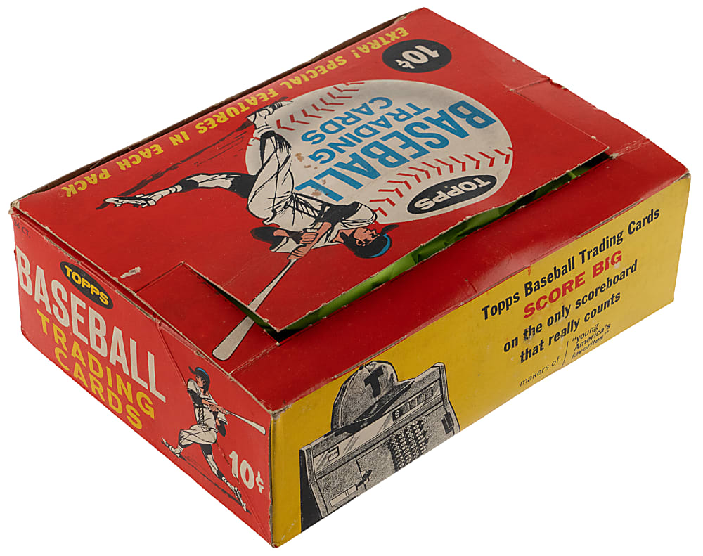 1966 Topps Cello 10-Cent Display Box - Tough!