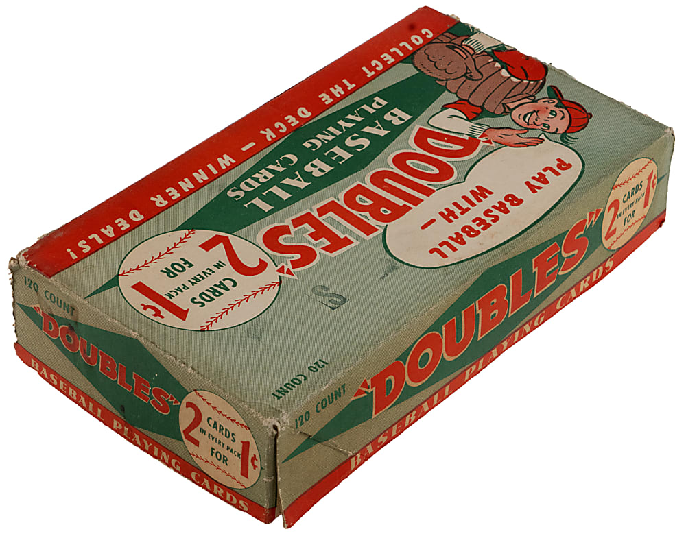 1951 Topps Red Backs 1-Cent Display Box
