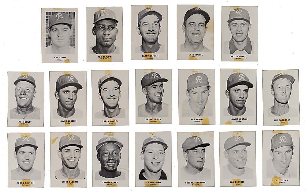1954-1966 Seattle Rainiers/Angels Popcorn Pacific Coast League Collection (99)