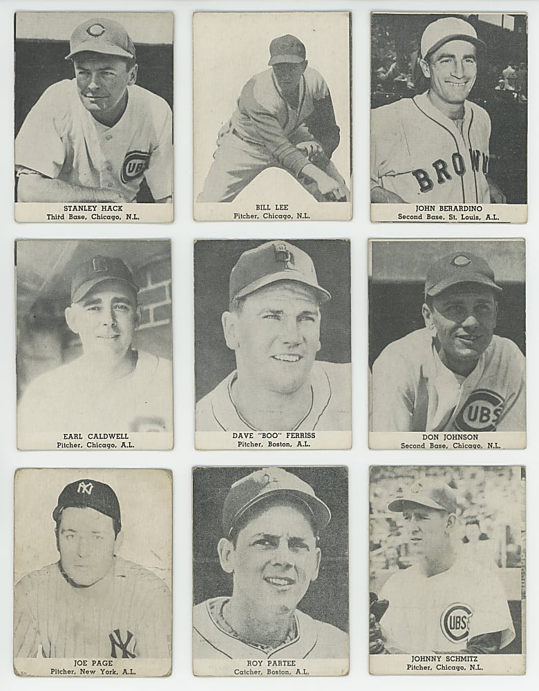 1947 Tip-Top Bread Starter Set (52) with Stars & Shortprints