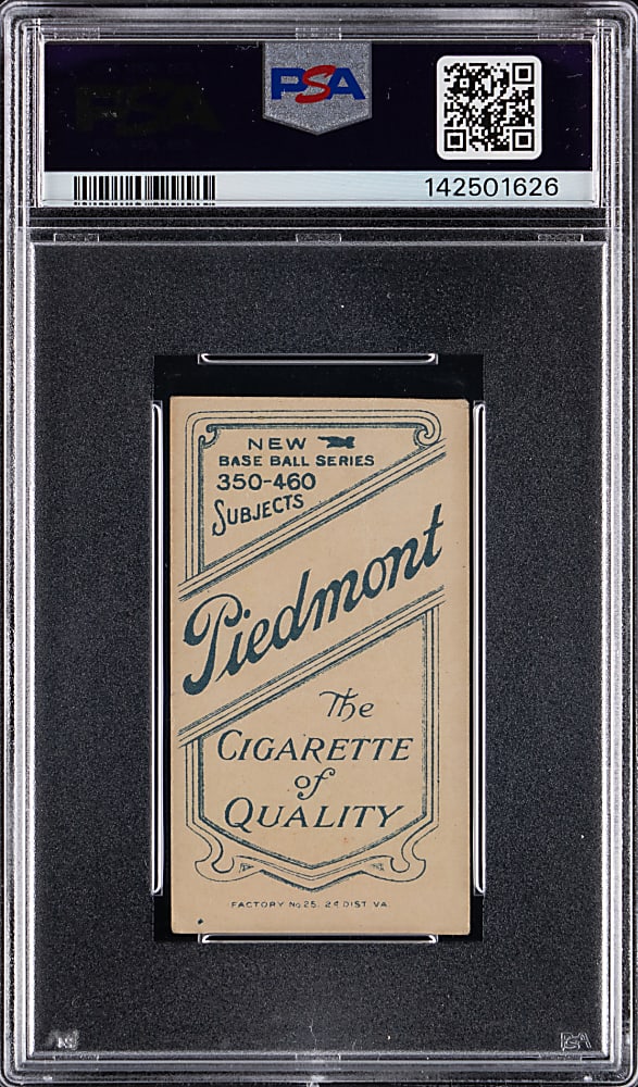 1909-1911 T206 White Border Christy Mathewson Dark Cap PSA POOR 1