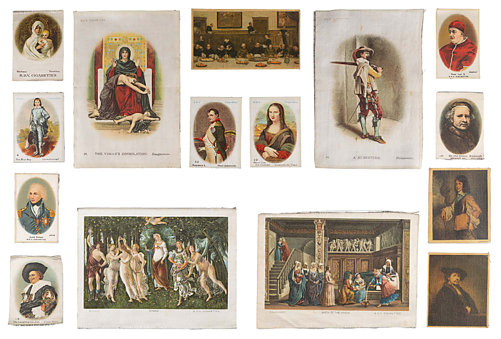 1911-1925 Old Masters & Canvas Masterpieces Silks Collection with (6) Complete/Near Sets – (378 Total Silks)