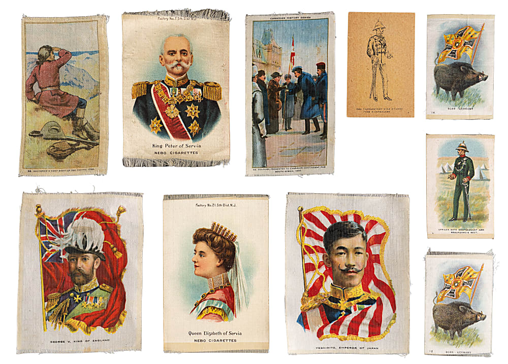 1910-1915 Non-Sport Silks Collection (198) with (6) Sets