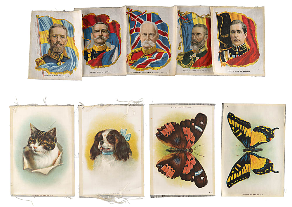 1910-1915 Non-Sport Silks Collection (198) with (6) Sets