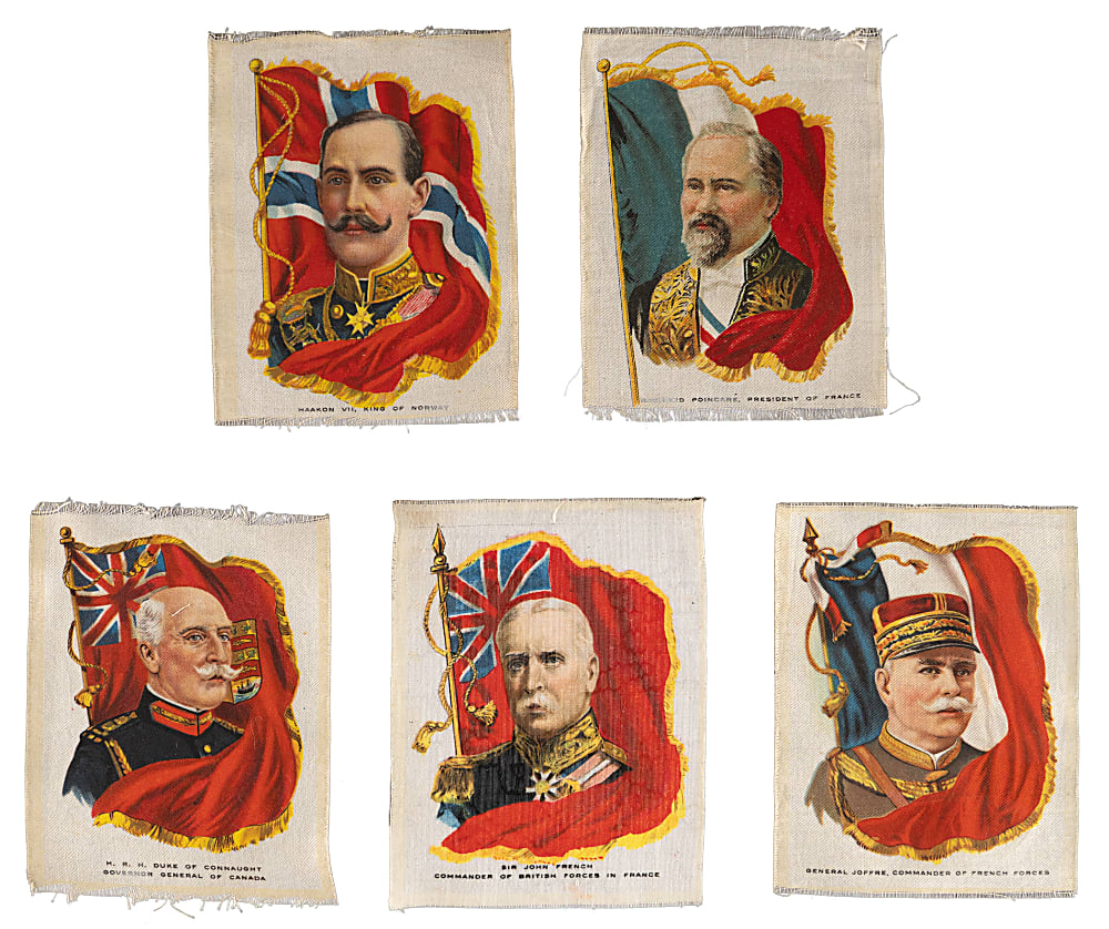 1910-1915 Non-Sport Silks Collection (198) with (6) Sets