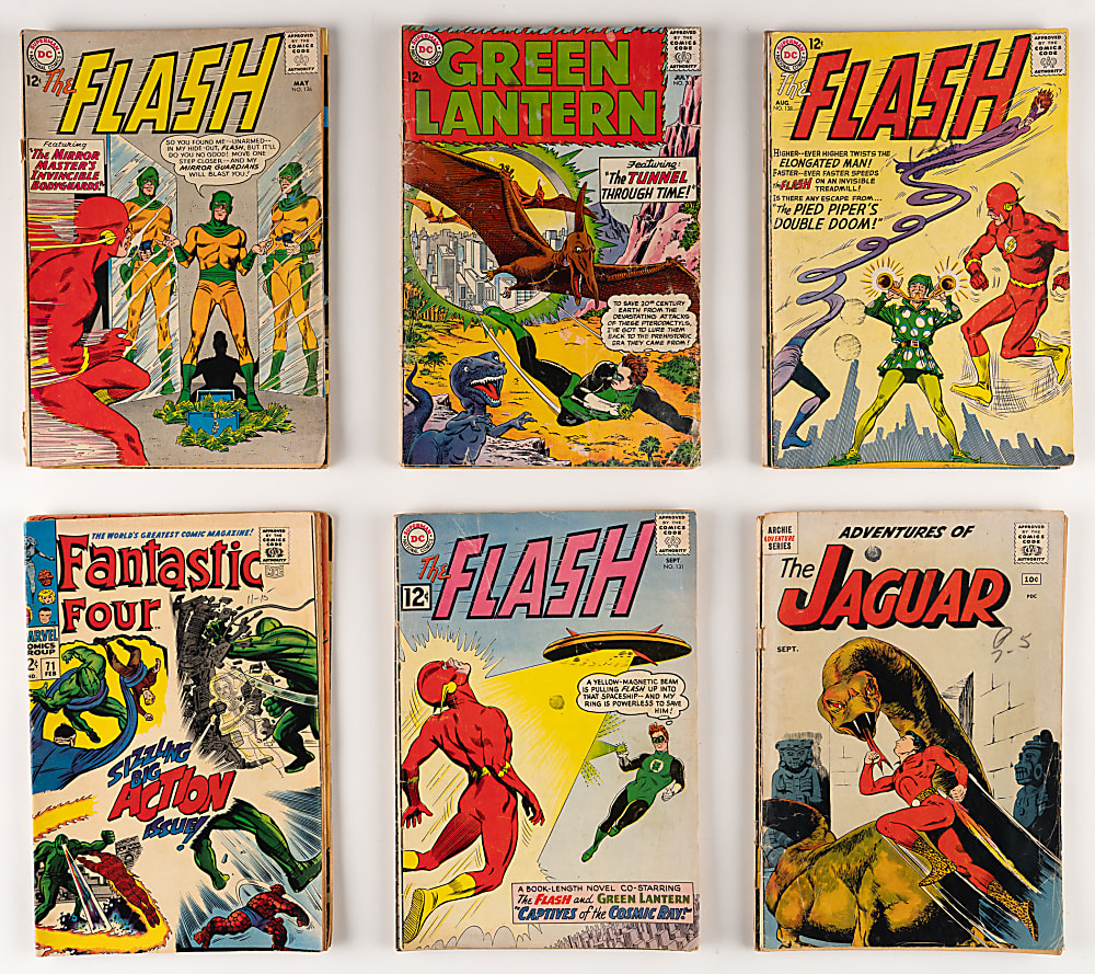 1960s Comic Book Collection (28) with Tales of Suspense, Fantastic Four & Batman