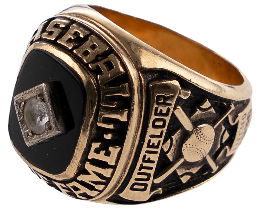 1936 Babe Ruth Hall of Fame Induction 10K Gold Commemorative Ring - Jeweler LOA