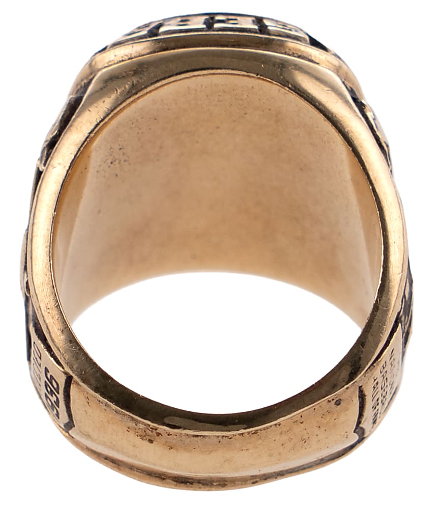 1936 Babe Ruth Hall of Fame Induction 10K Gold Commemorative Ring - Jeweler LOA