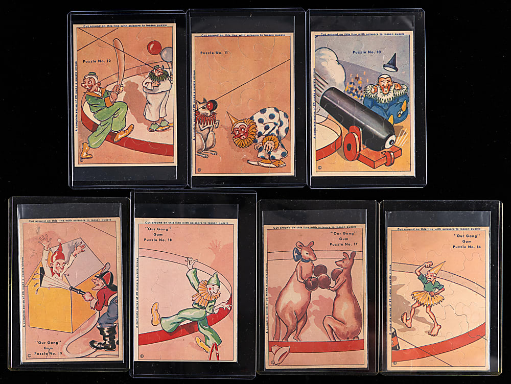 1930s-1970s Non-Sport Gum Card Collection (225+) with Tough Types & Complete Sets