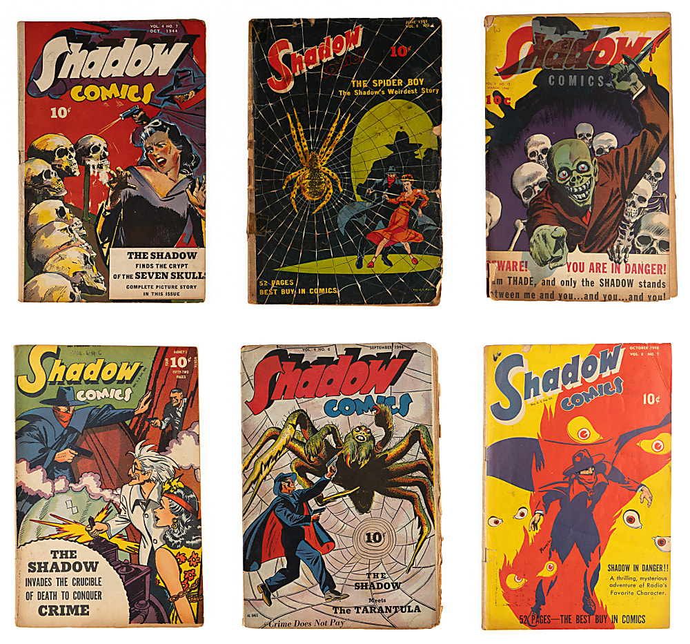 1940-1949 Street & Smith Shadow Comics Collection (22)