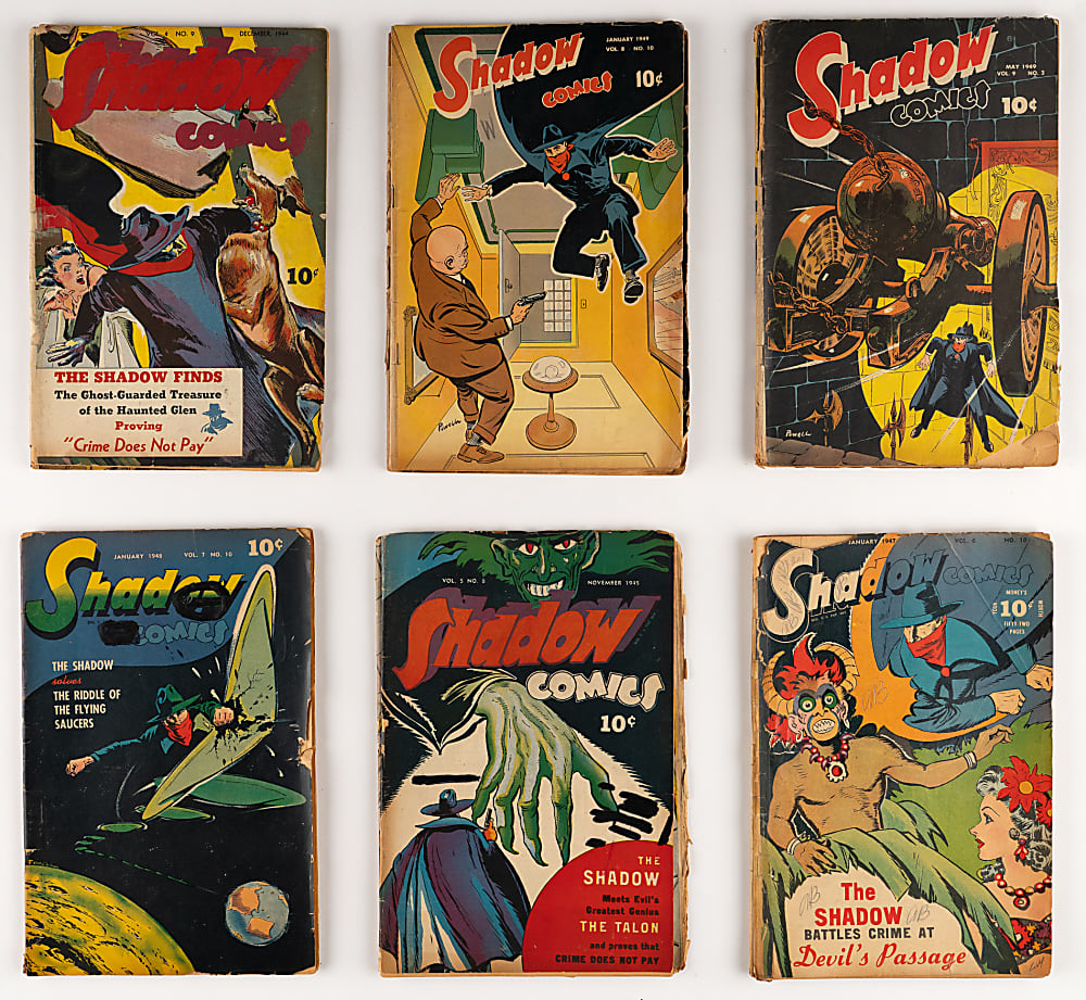 1940-1949 Street & Smith Shadow Comics Collection (22)